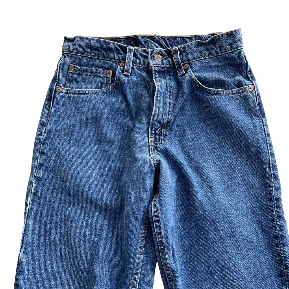 Levi's Men's Relaxed Fit 550 Jeans - Classic Blue - Picture 3 of 8